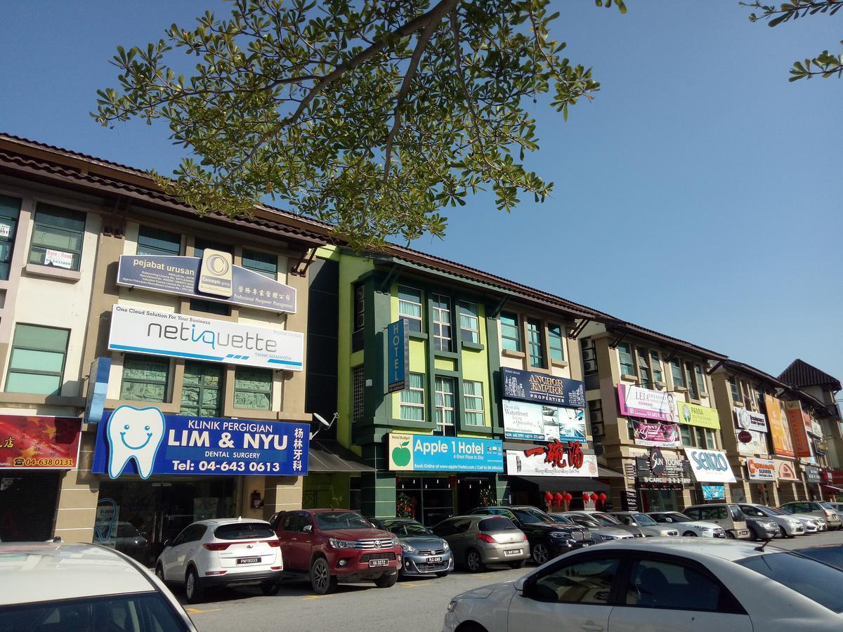 Apple 1 Hotel Budget Gelugor Exterior foto